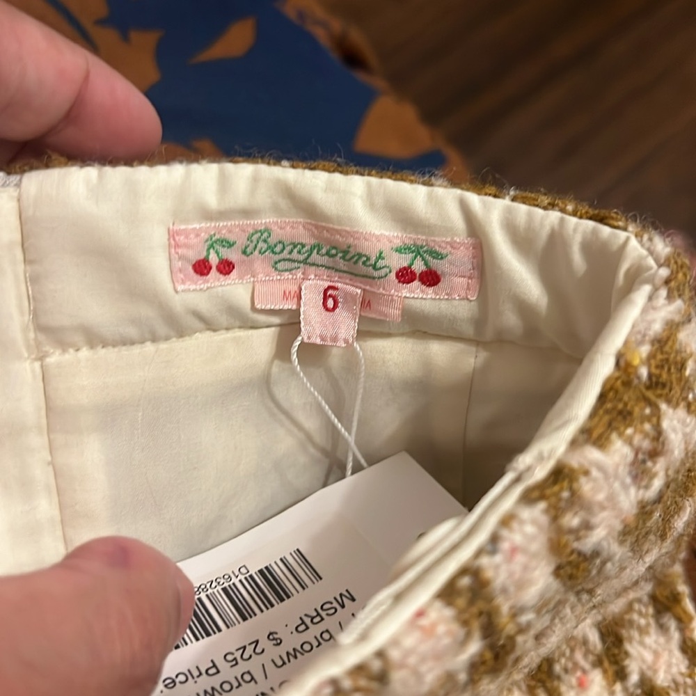 Bonpoint Dona skirt NWT - Picture 4 of 8